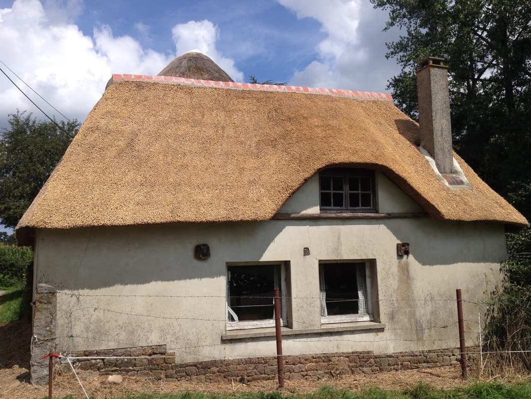 RJ Matravers Thatched house